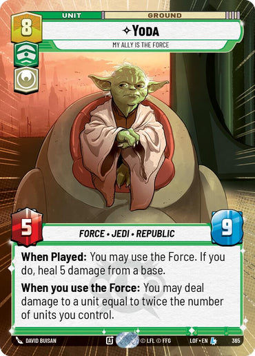 Yoda - My Ally is the Force (365) (Hyperspace) (365) [Legends of the Force]