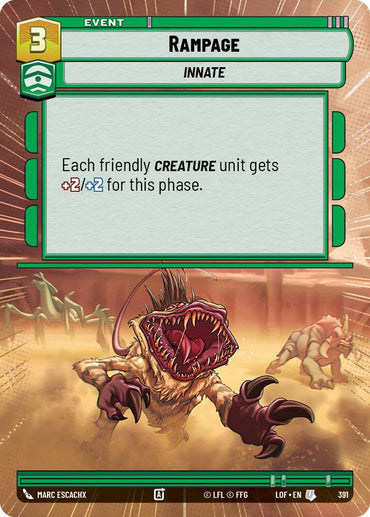Rampage (391) (Hyperspace) (391) [Legends of the Force]