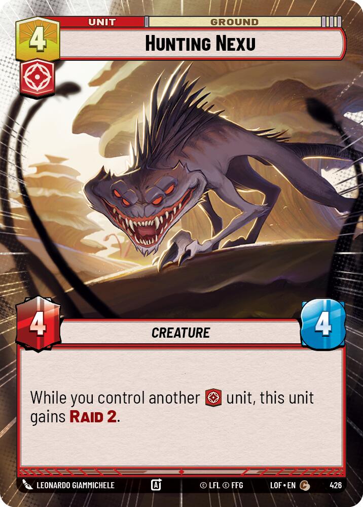 Hunting Nexu (426) (Hyperspace) (426) [Legends of the Force]