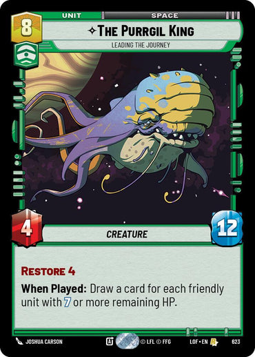 The Purrgil King - Leading The Journey (623) (Foil) (623) [Legends of the Force]