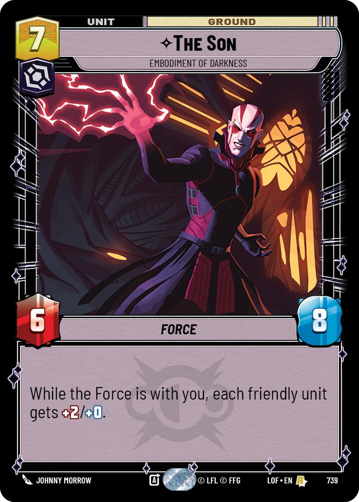 The Son - Embodiment of Darkness (739) (Foil) (739) [Legends of the Force]