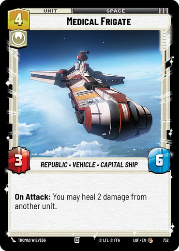 Medical Frigate (752) (Foil) (752) [Legends of the Force]