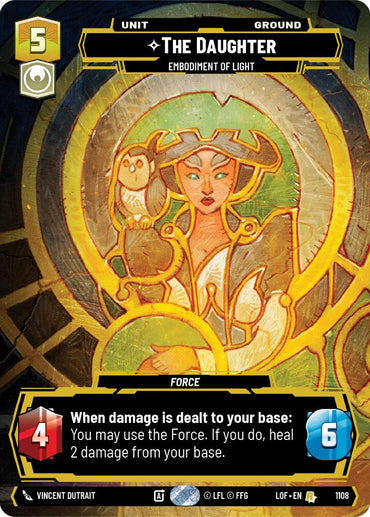 The Daughter - Embodiment of Light (1108) (Prestige Foil) (1108) [Legends of the Force]