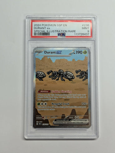 Durant ex (236/191) [Scarlet & Violet: Surging Sparks] Graded PSA 9