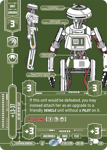 L3-37 (1/6) - Get Out Of My Seat (1/6) [2025 Convention Exclusive]