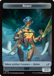 Robot // Lander (0005) Double-Sided Token [Edge of Eternities Tokens]