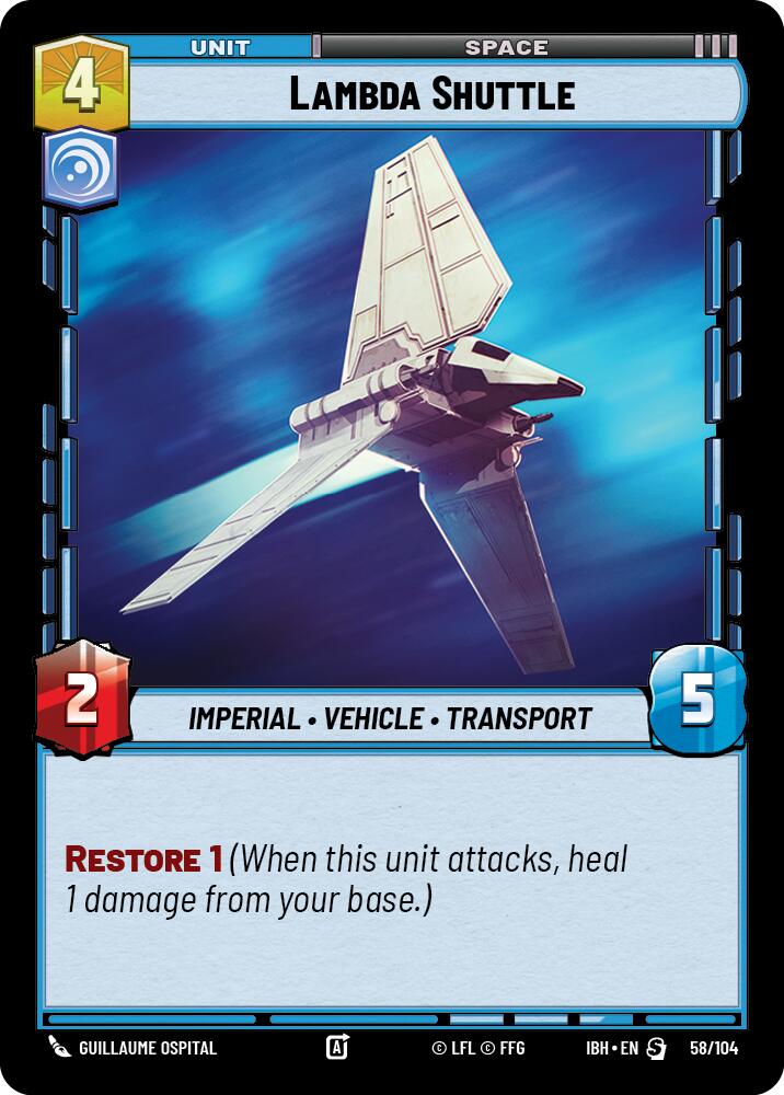 Lambda Shuttle (58/104) (58/104) [Intro Battle: Hoth]