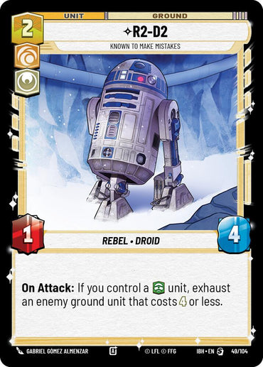 R2-D2 (49/104) - Known to Make Mistakes (49/104) [Intro Battle: Hoth]