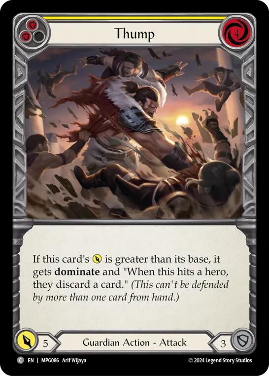 Thump (Yellow) [MPG086] (Mastery Pack Guardian)