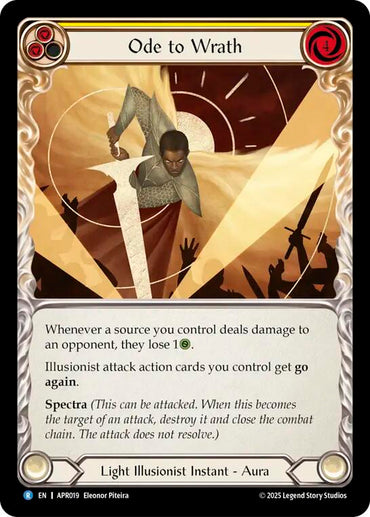 Ode to Wrath [APR019] (Armory Deck: Legends Prism)