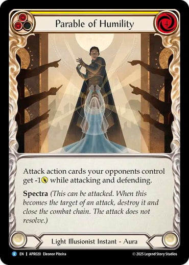 Parable of Humility [APR020] (Armory Deck: Legends Prism)