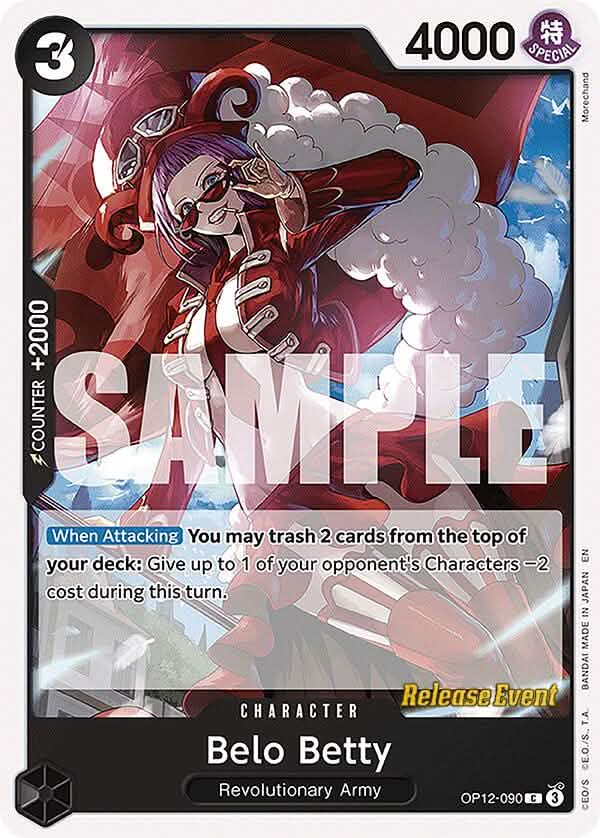 Belo Betty [Legacy of the Master Release Event Cards]