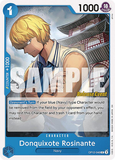 Donquixote Rosinante [Legacy of the Master Release Event Cards]