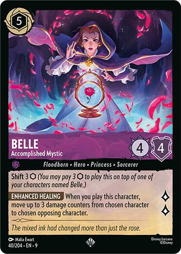 Belle - Accomplished Mystic (40/204) [Fabled]