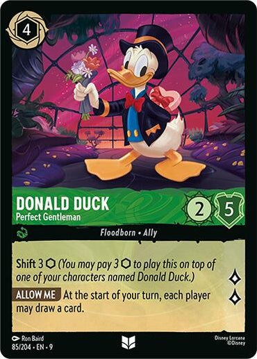 Donald Duck - Perfect Gentleman (85/204) [Fabled]