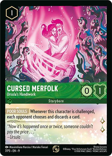 Cursed Merfolk - Ursula's Handiwork (7/P3) [Promo Cards]