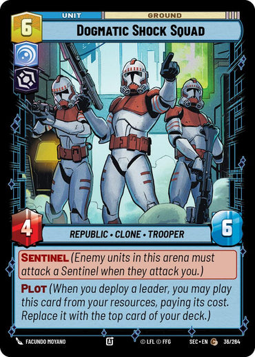 Dogmatic Shock Squad (36/264) (36/264) [Secrets of Power]