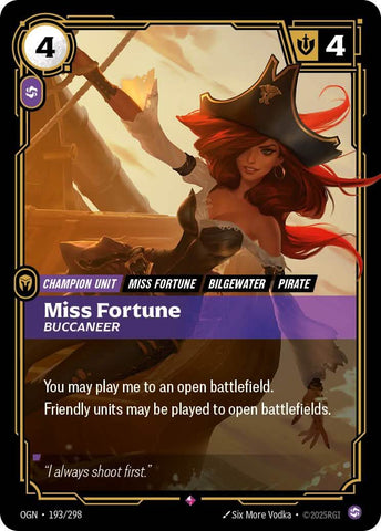 Miss Fortune - Buccaneer