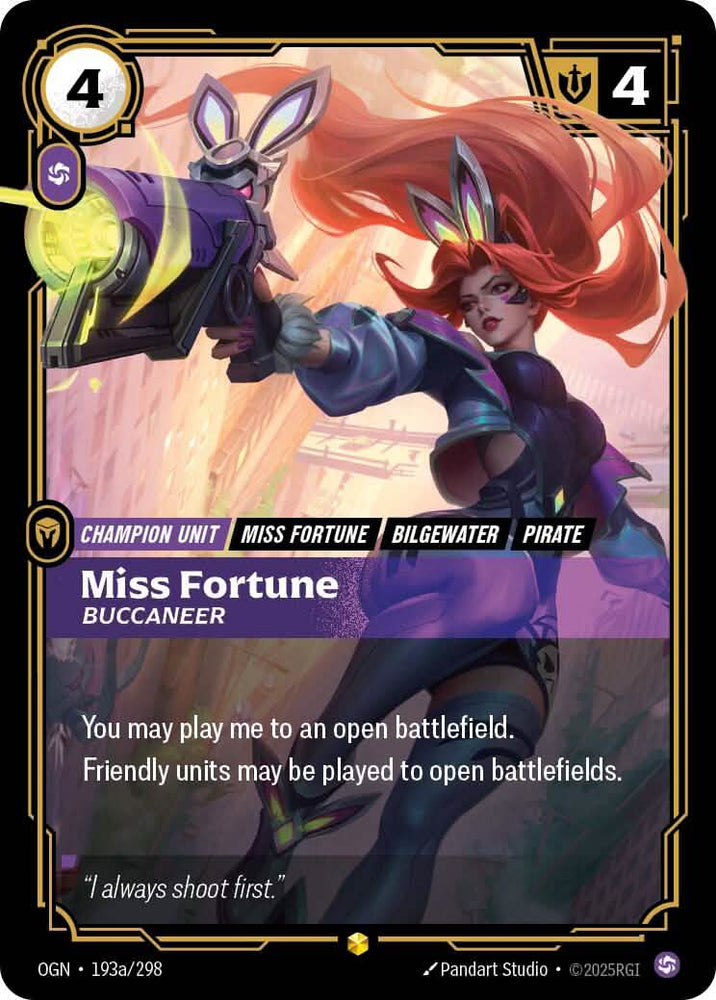 Miss Fortune - Buccaneer (Alternate Art)