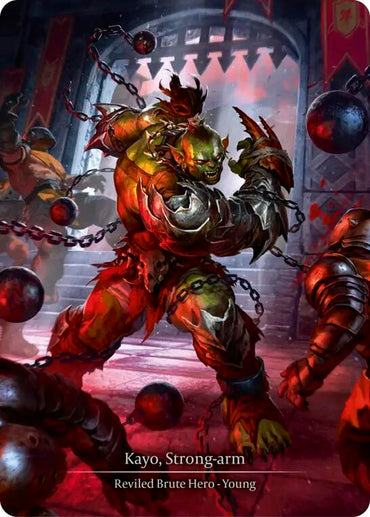 Kayo, Strong-arm (Marvel Cold Foil) [SUP064] (Super Slam)  Cold Foil
