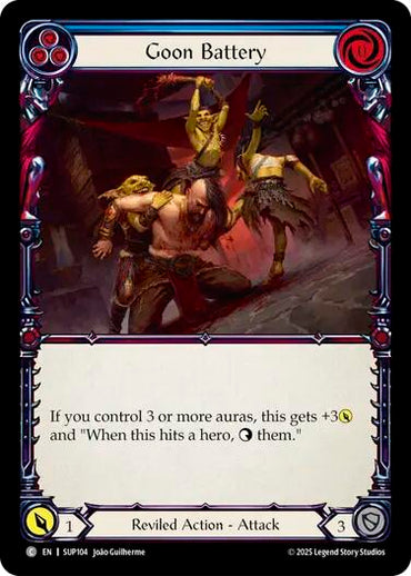 Goon Battery [SUP104] (Super Slam)  Rainbow Foil