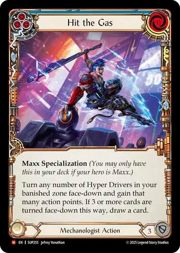 Hit the Gas [SUP255] (Super Slam)  Rainbow Foil