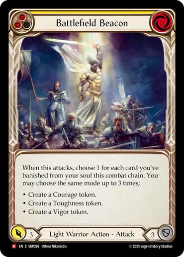 Battlefield Beacon [SUP266] (Super Slam)  Rainbow Foil