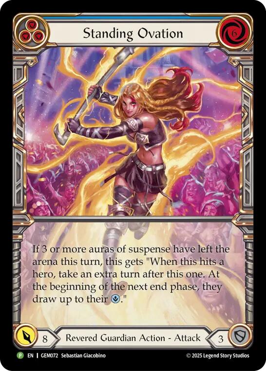 Standing Ovation [GEM072] (GEM Pack 3)  Cold Foil