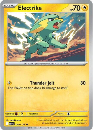 Electrike (049/132) [Mega Evolution: Base Set]