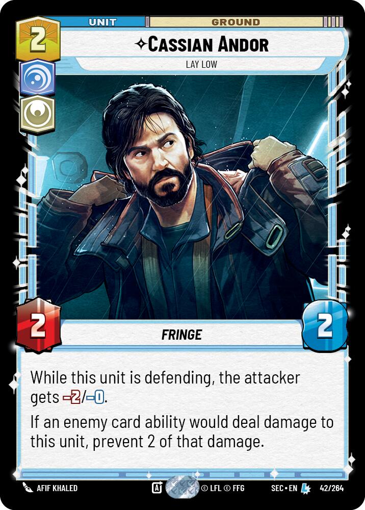 Cassian Andor (42/264) - Lay Low (42/264) [Secrets of Power]