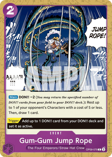 Gum-Gum Jump Rope (Reprint) [Premium Booster -The Best- Vol. 2]