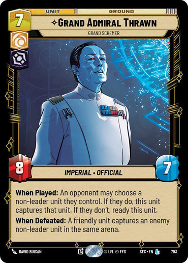Grand Admiral Thrawn (193/264) - Grand Schemer (193/264) [Secrets of Power]
