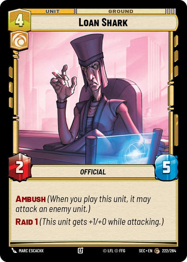 Loan Shark (222/264) (222/264) [Secrets of Power]