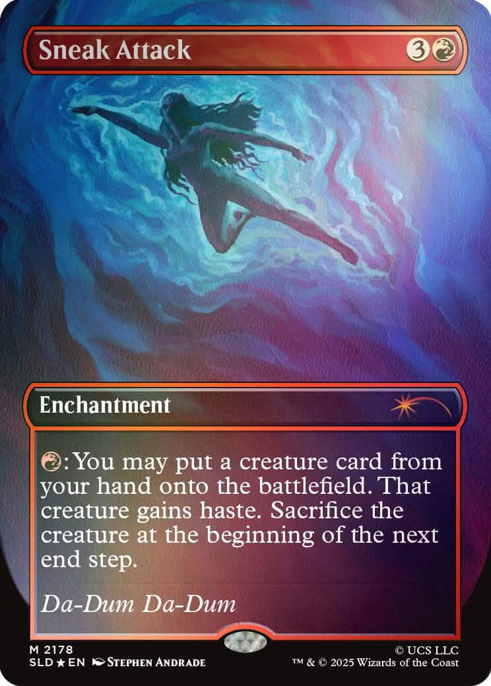 Sneak Attack (Rainbow Foil) [Secret Lair Drop Series]