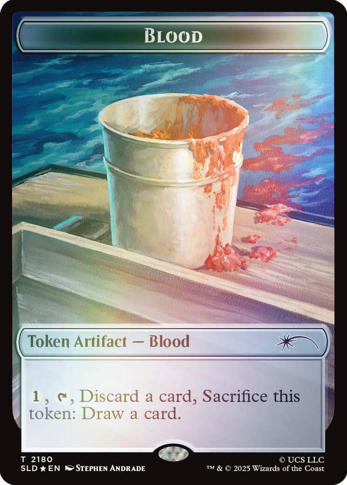 Blood Token (Rainbow Foil) [Secret Lair Drop Series]