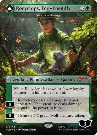 Recyclops, Eco-friendly - Garruk Relentless [Secret Lair Drop Series]