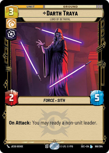 Darth Traya (188/264) - Lord of Betrayal (188/264) [Secrets of Power]