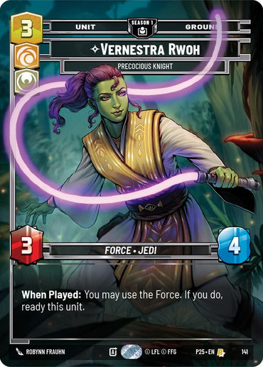 Vernestra Rwoh - Precocious Knight (141) (141) [Sector and Regional Promos: Season 1]