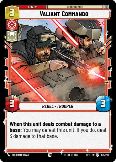 Valiant Commando (150/264) (150/264) [Secrets of Power]
