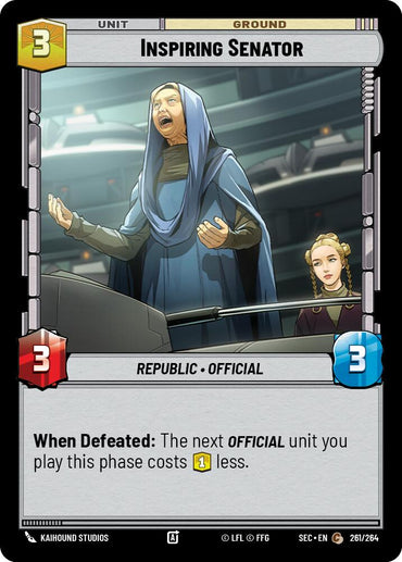 Inspiring Senator (261/264) (261/264) [Secrets of Power]