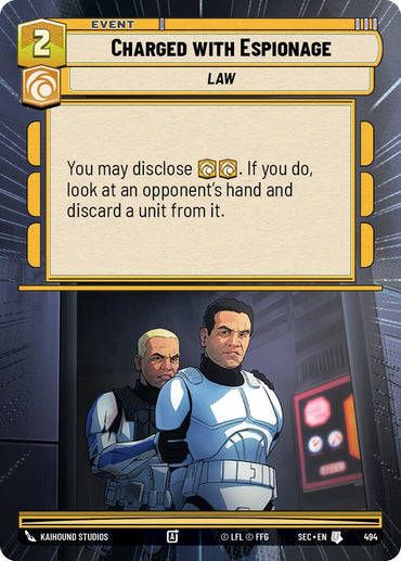 Charged with Espionage (494) (Hyperspace) (494) [Secrets of Power]