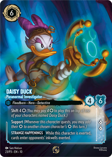 Daisy Duck - Paranormal Investigator (Store Championship Participant) (23) [Promo Cards]