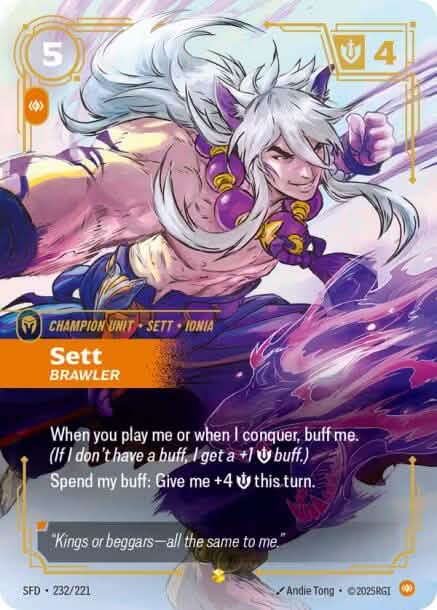 Sett - Brawler (Overnumbered)