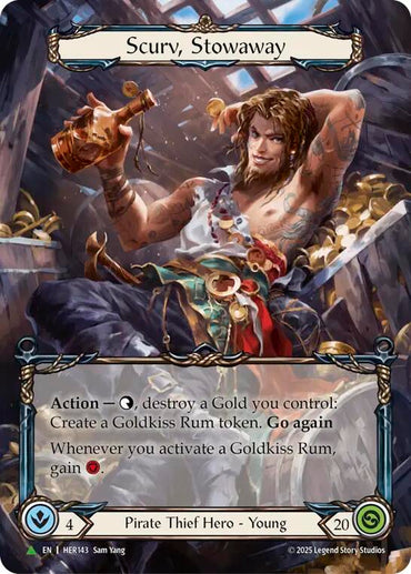 Scurv, Stowaway [HER143] (Promo)  Cold Foil