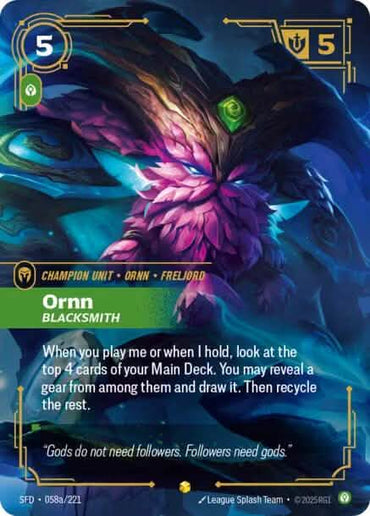 Ornn - Blacksmith (Alternate Art)