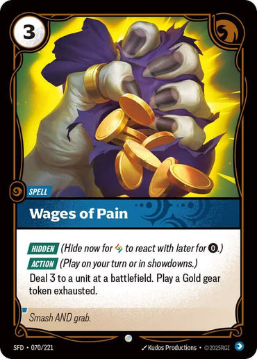 Wages of Pain