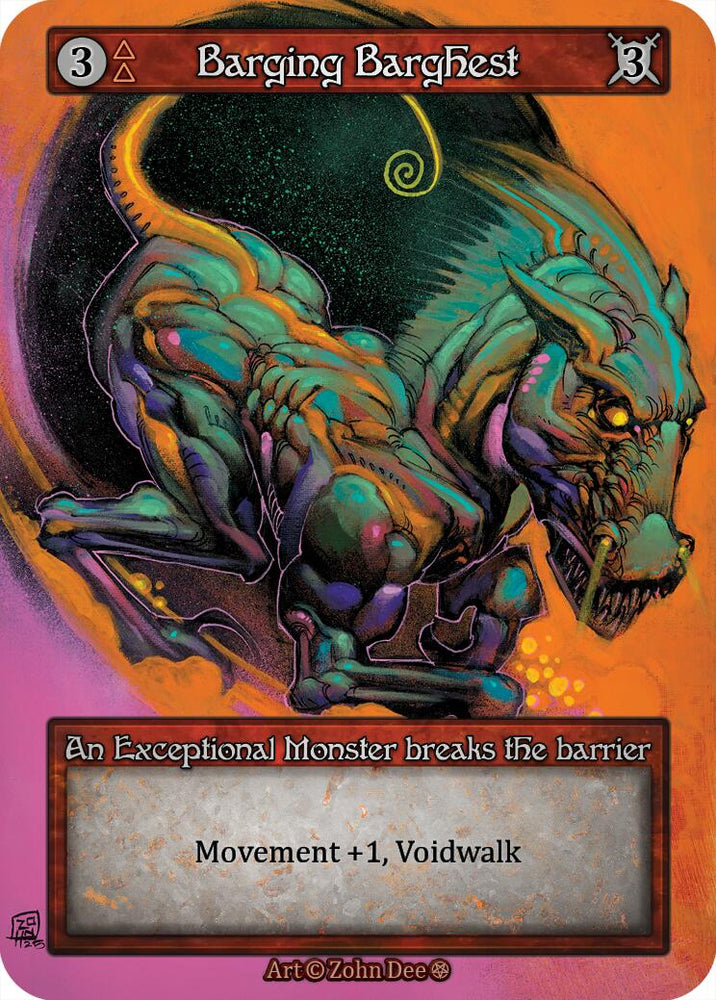 Barging Barghest [Gothic]