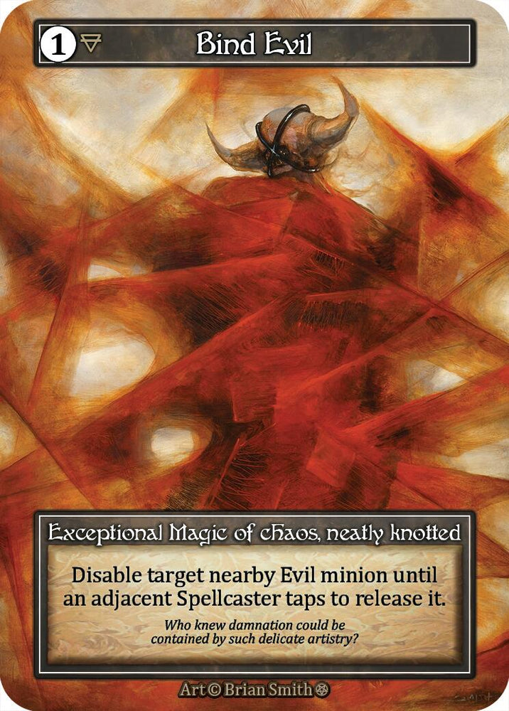 Bind Evil (Foil) [Gothic]