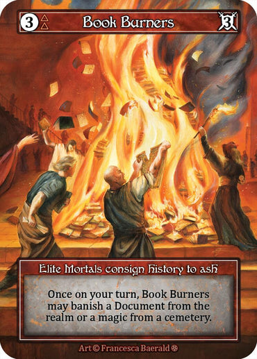 Book Burners (Foil) [Gothic]