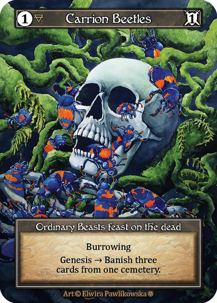 Carrion Beetles (Foil) [Gothic]